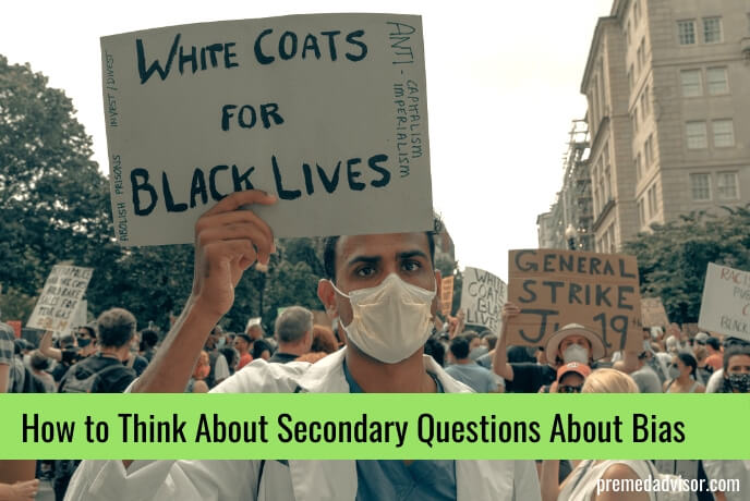 White Coats for Black Lives Protest Sign