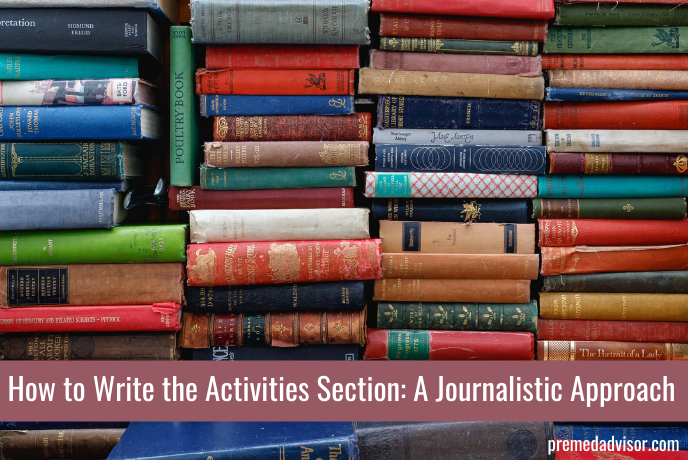 How to Write the Activities Section: A Journalistic Approach